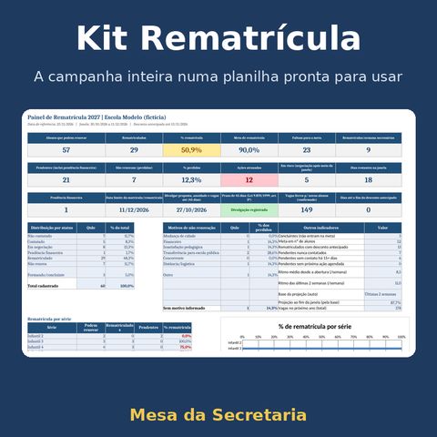 Capa de Kit Rematrícula.